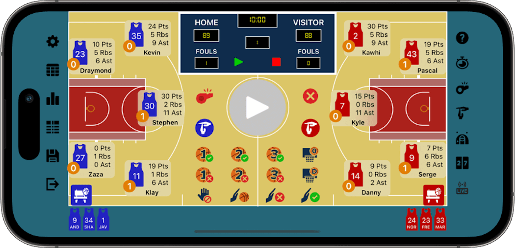 BSA Tracking - Stats tracking app for clubs, teams, and coaches